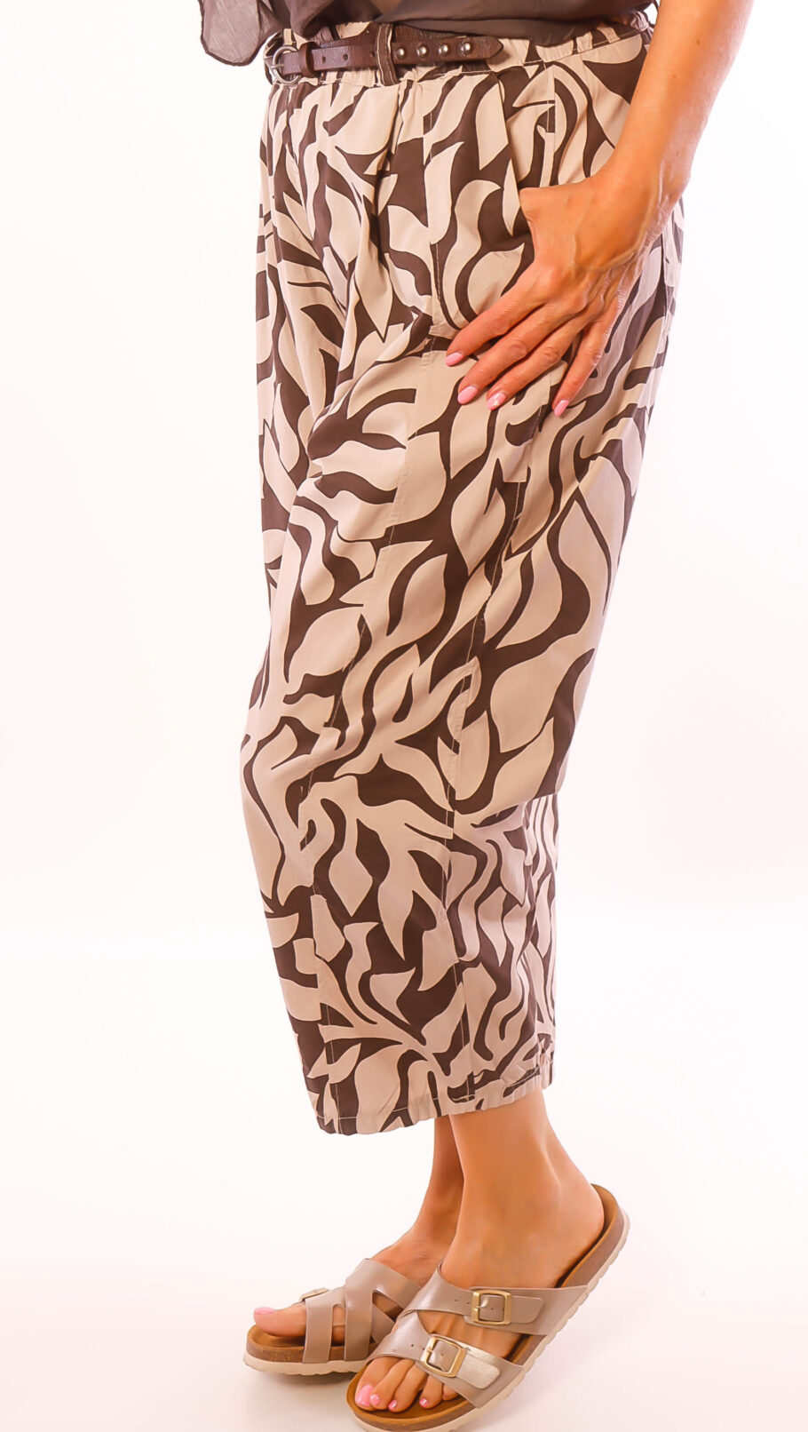 Hose "Mod129" taupe Einheitsgröße tragbar von 38-42 – Bild 3