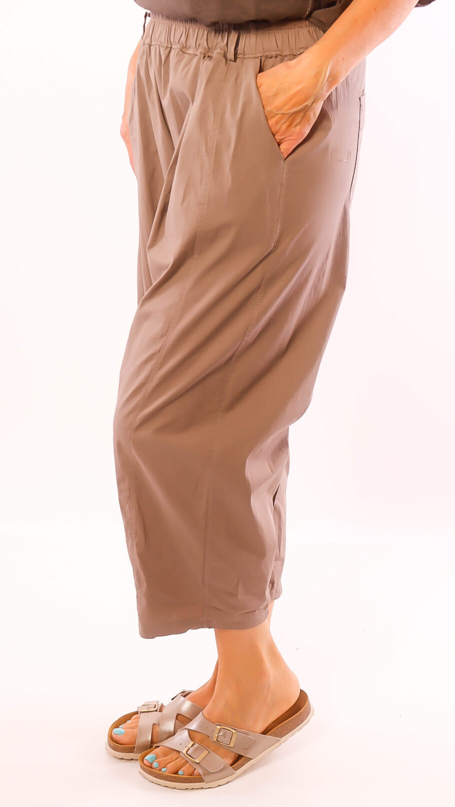 Hose "Mod583" taupe Einheitsgröße tragbar von 38-42 – Bild 2