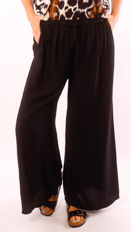 Hose "Mod650" schwarz Einheitsgröße tragbar von 38-42